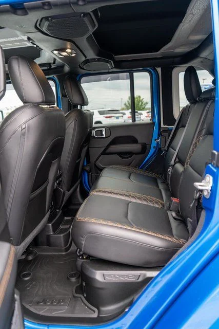 Used 2023 Blue Jeep Sahara 4xe image 12