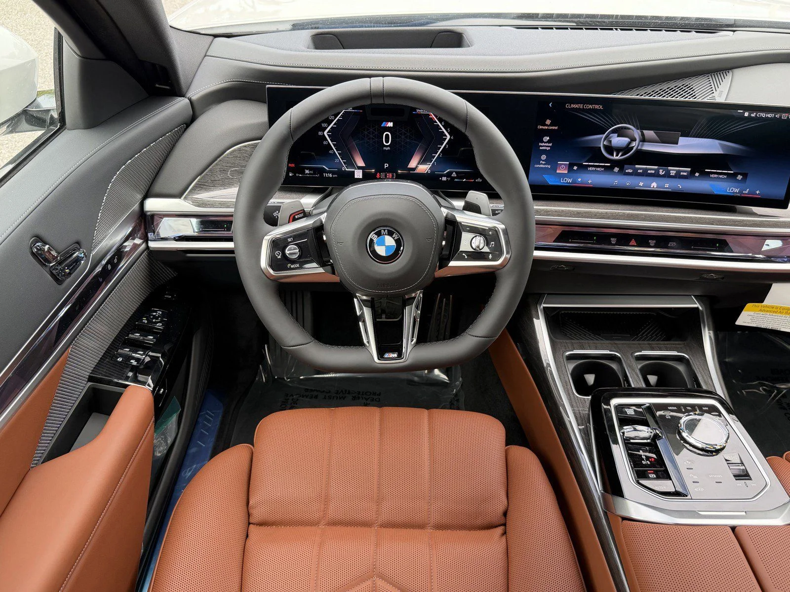 New 2026 Mineral White Metallic BMW 740i image 15