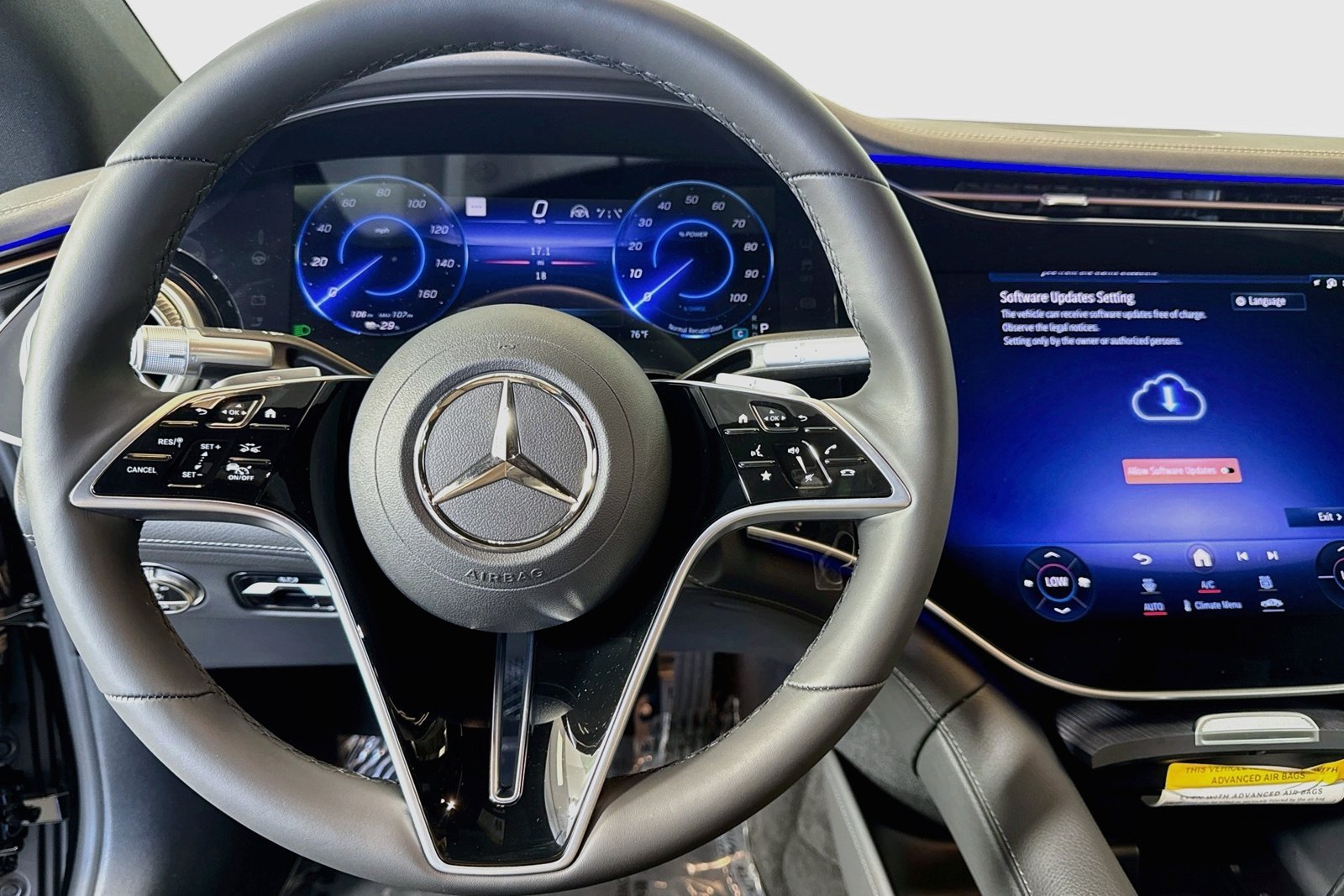 New 2026 Obsidian Black Metallic Mercedes-Benz EQS 450 image 11