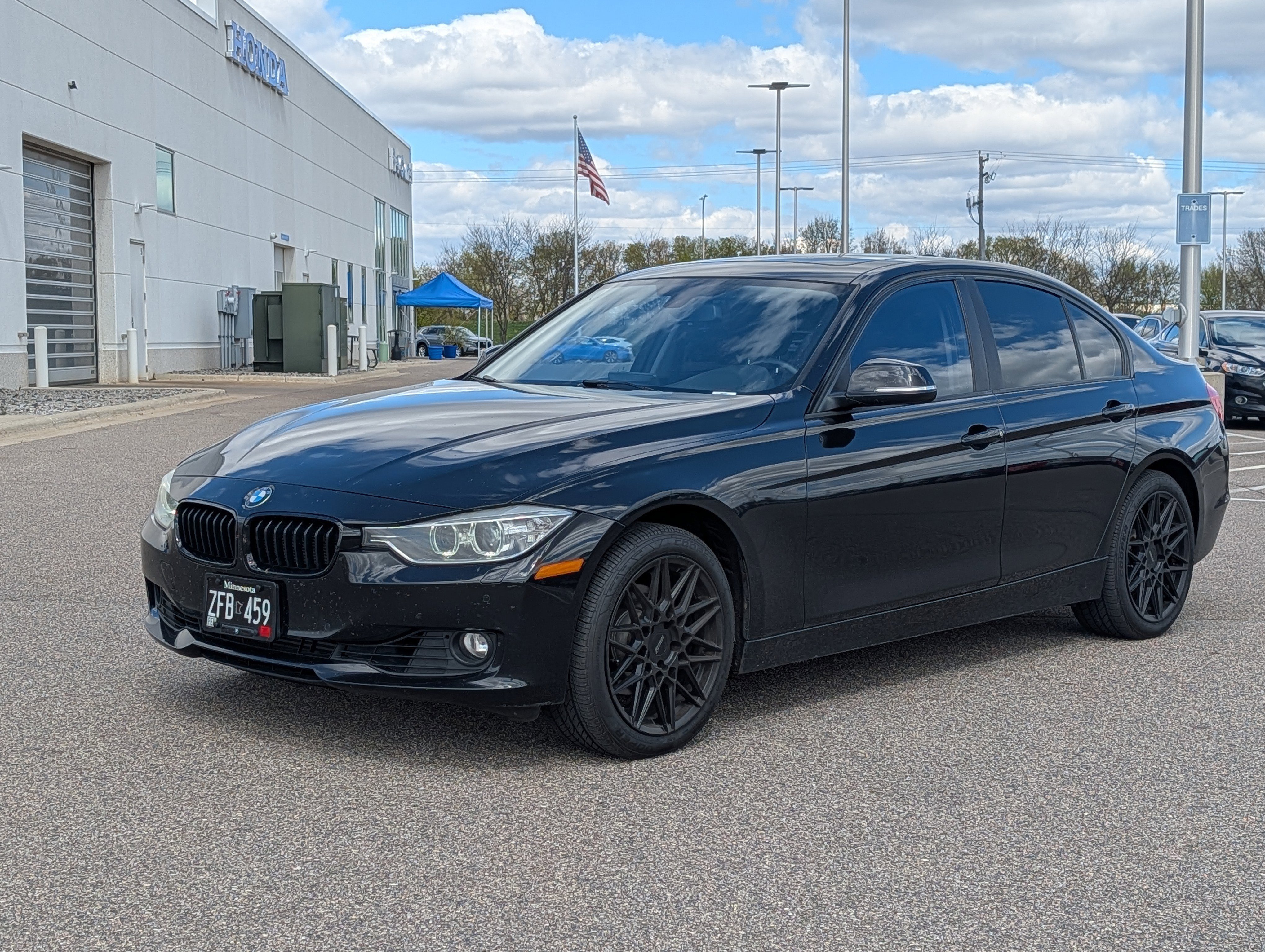 Used 2015 BMW 3 Series 328i with VIN WBA3B5G57FNS19813 for sale in Waite Park, Minnesota