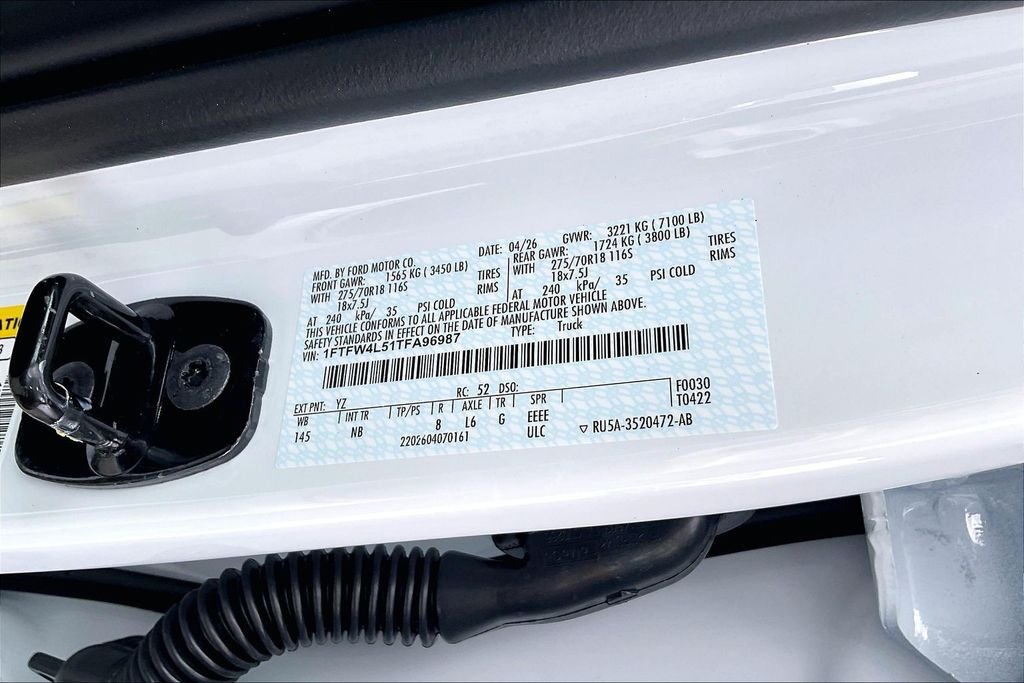 New 2026 Ford F-150 Tremor 4D SuperCrew