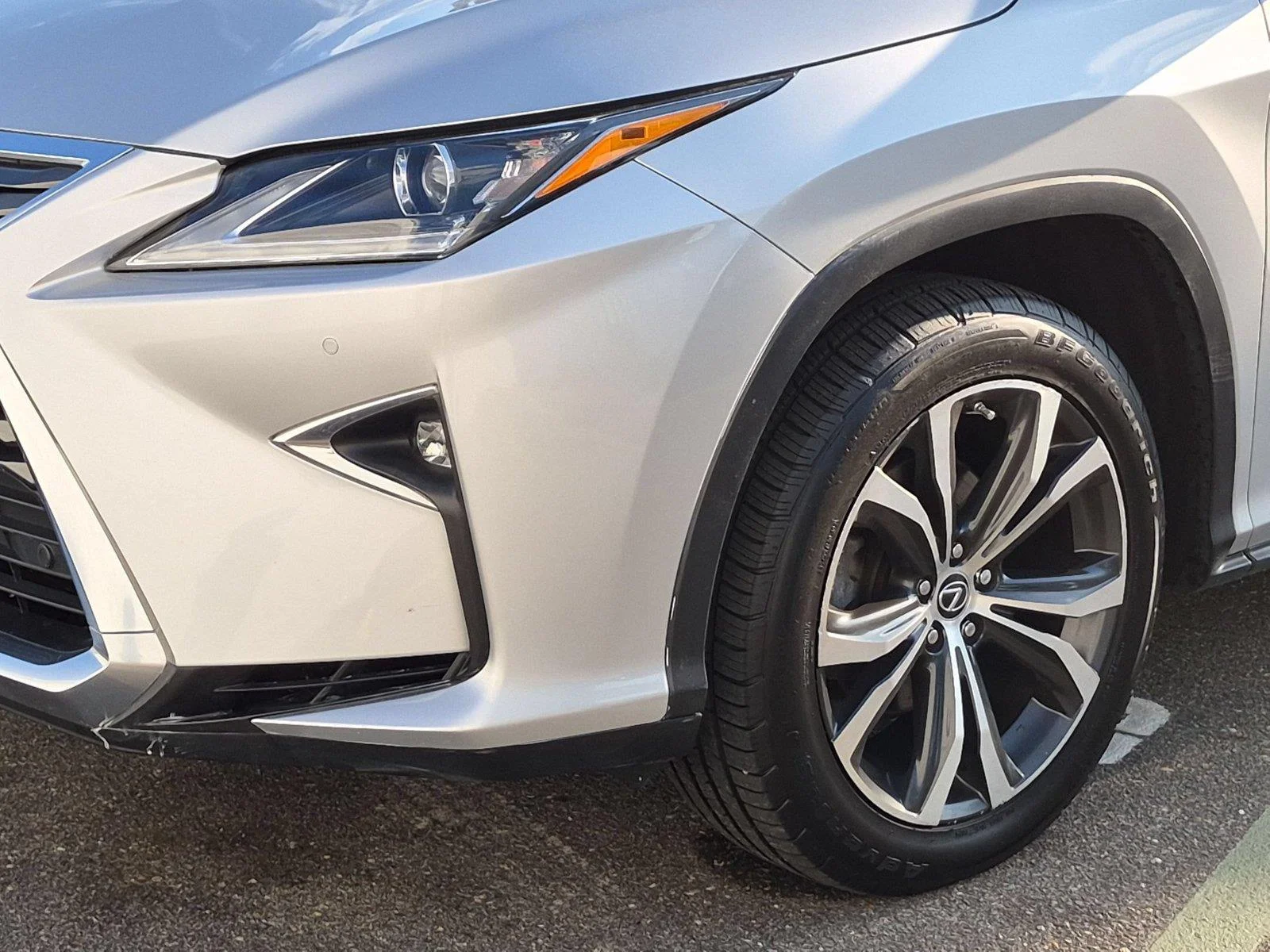 Used 2018 Silver Lining Metallic Lexus RX 350 F Sport image 9