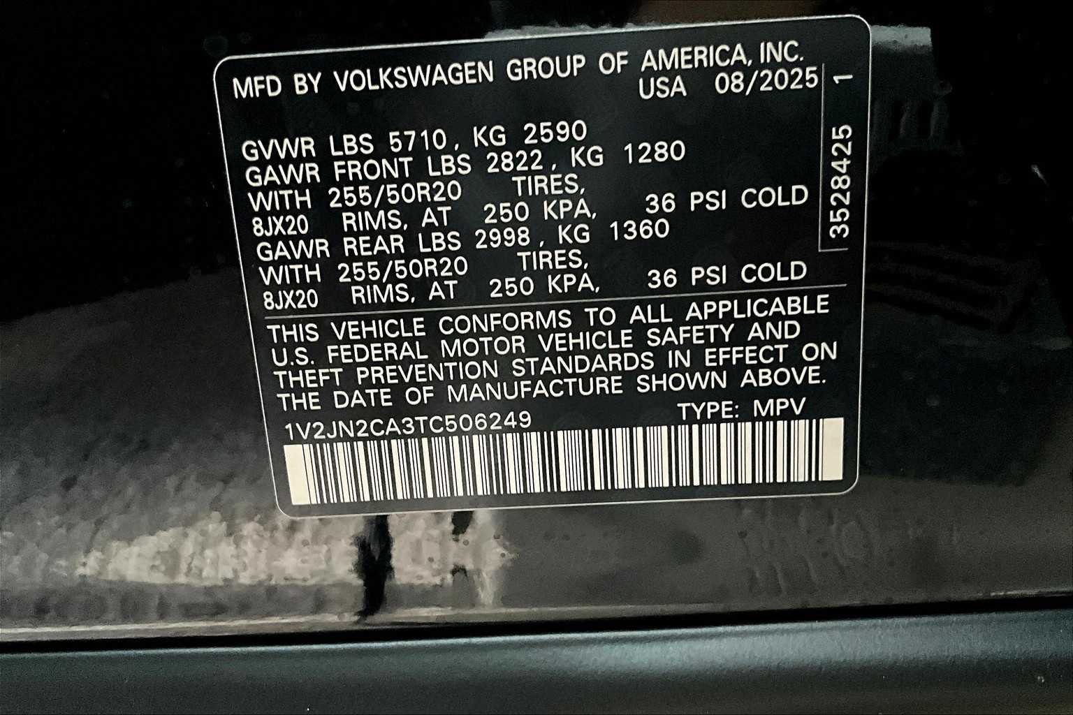 New 2026 Deep Black Pearl Volkswagen 2.0T SE w/ Technology image 18