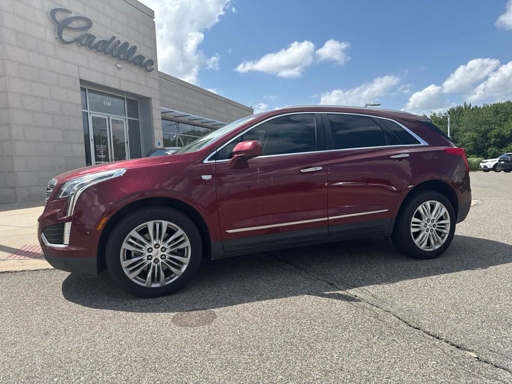 Used 2018 Red Cadillac Premium Luxury image 1