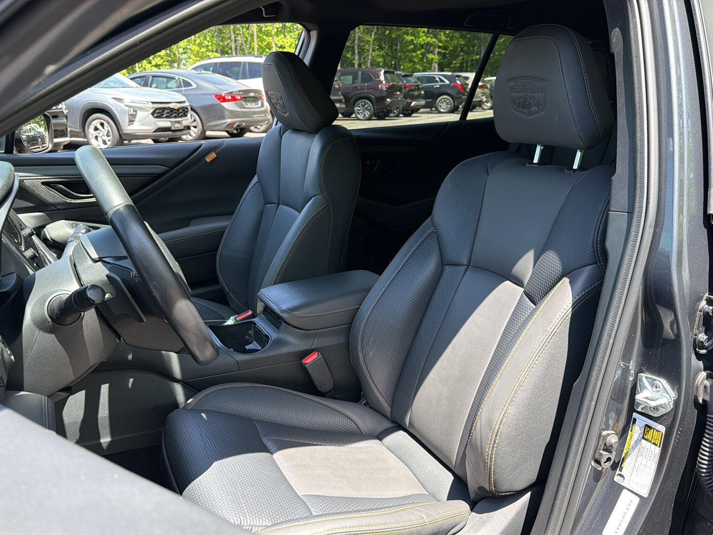 Used 2023 Magnetite Gray Metallic Subaru Wilderness image 4