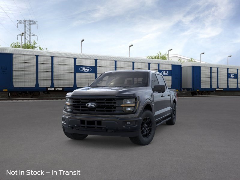 New 2026 Agate Black Metallic Ford XLT image 2