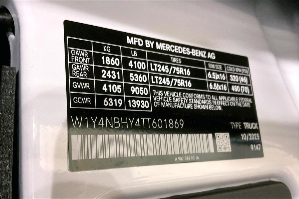 2026 Mercedes-Benz Sprinter Cargo Van Base - Photo 23