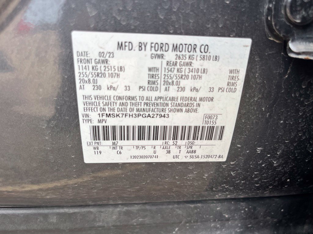 Used 2023 Gray Ford Limited image 13