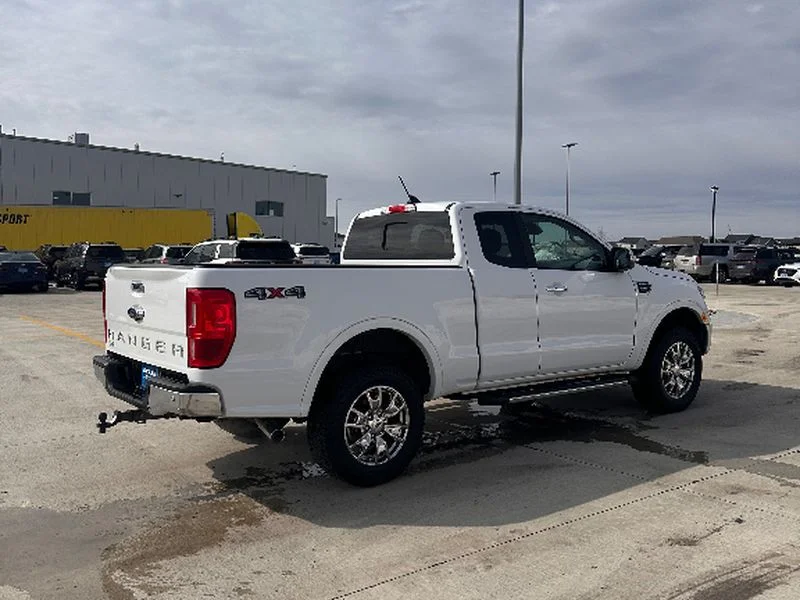 Used 2021 OXFORD WHITE Ford LARIAT image 5
