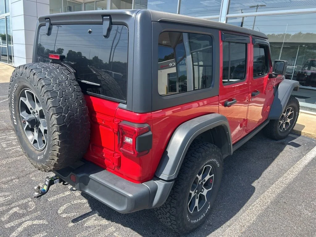 Used 2021 Firecracker Red Clearcoat Jeep Unlimited Rubicon image 6