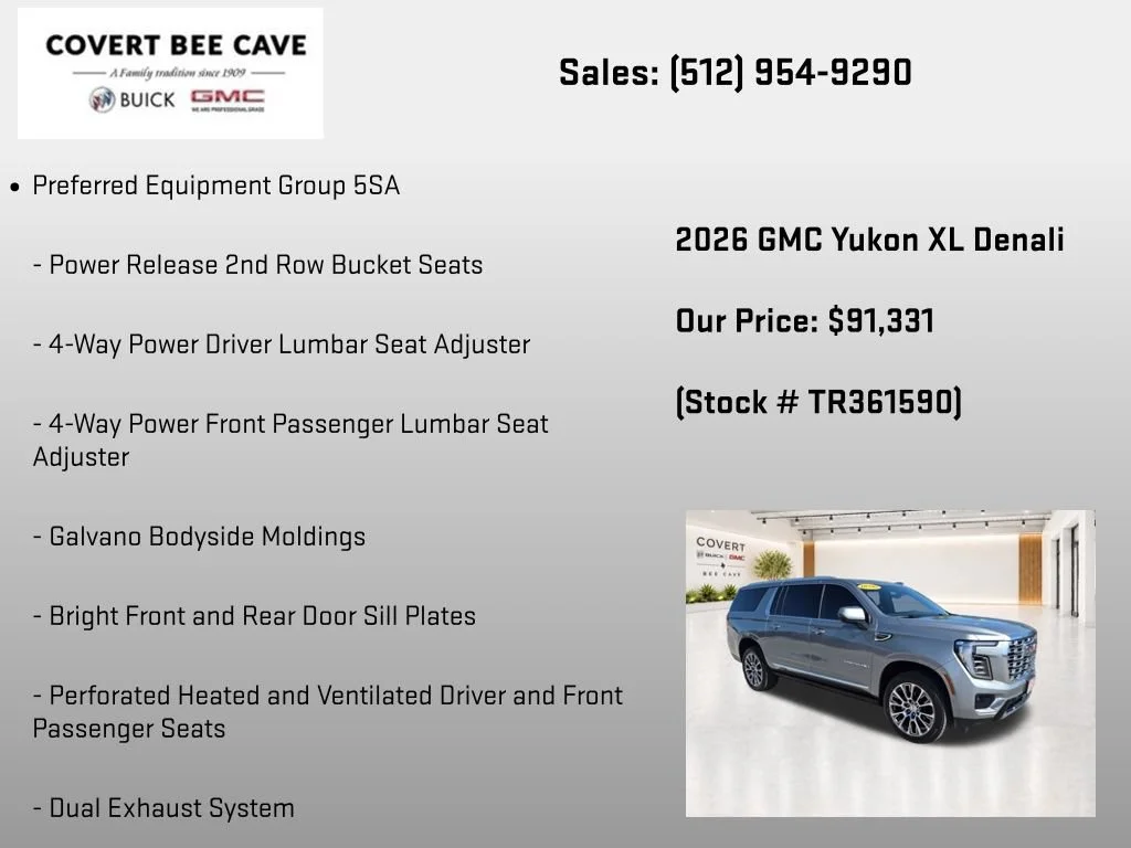 New 2026 Sterling Metallic GMC Denali image 7