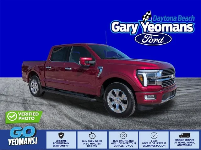 New 2026 Ruby Red Metallic Tinted Clearcoat Ford Platinum® image 1