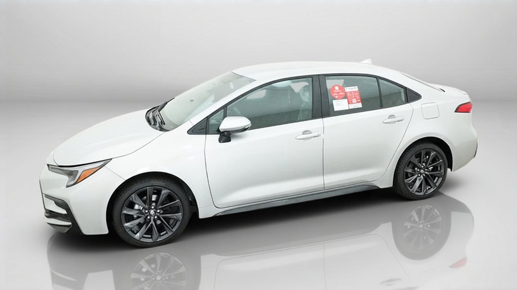 New 2027 Classic Silver Metallic Toyota SE image 3