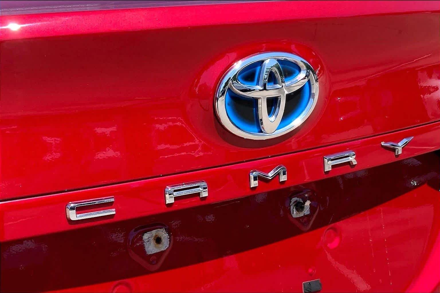 Used 2023 Supersonic Red Toyota Hybrid LE image 32