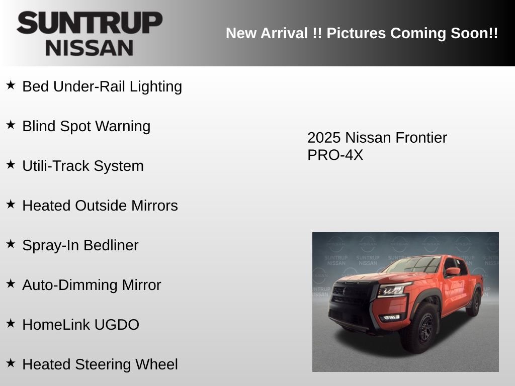 Used 2025 Orange Nissan PRO-4X image 11
