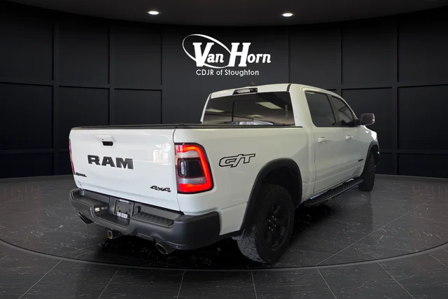 Used 2022 Bright White Clearcoat Ram Rebel image 7