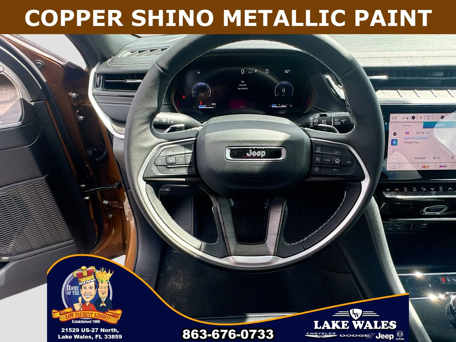 New 2026 Copper Shino Metallic Clear-Coat Exterior Paint Jeep Limited image 10