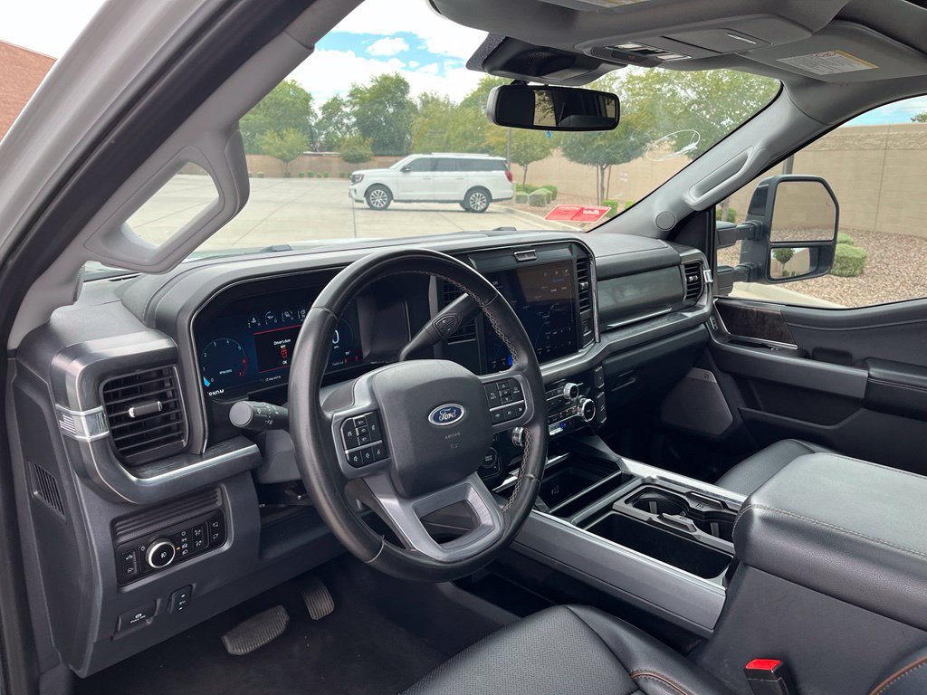 Certified Used 2025 White Ford Lariat image 13
