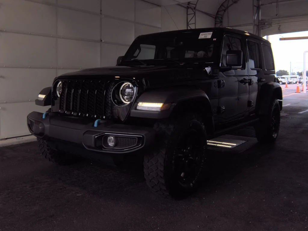 Used 2023 Black Jeep Willys 4xe image 1