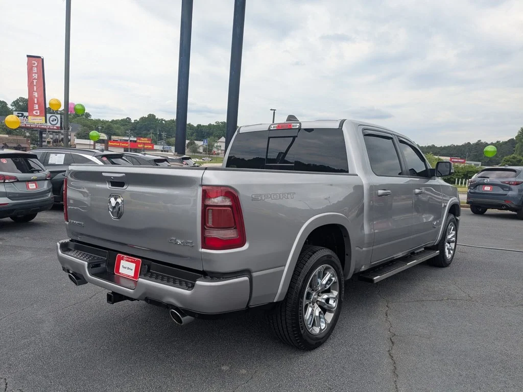 Used 2022 Billet Silver Metallic Clearcoat Ram Laramie image 5