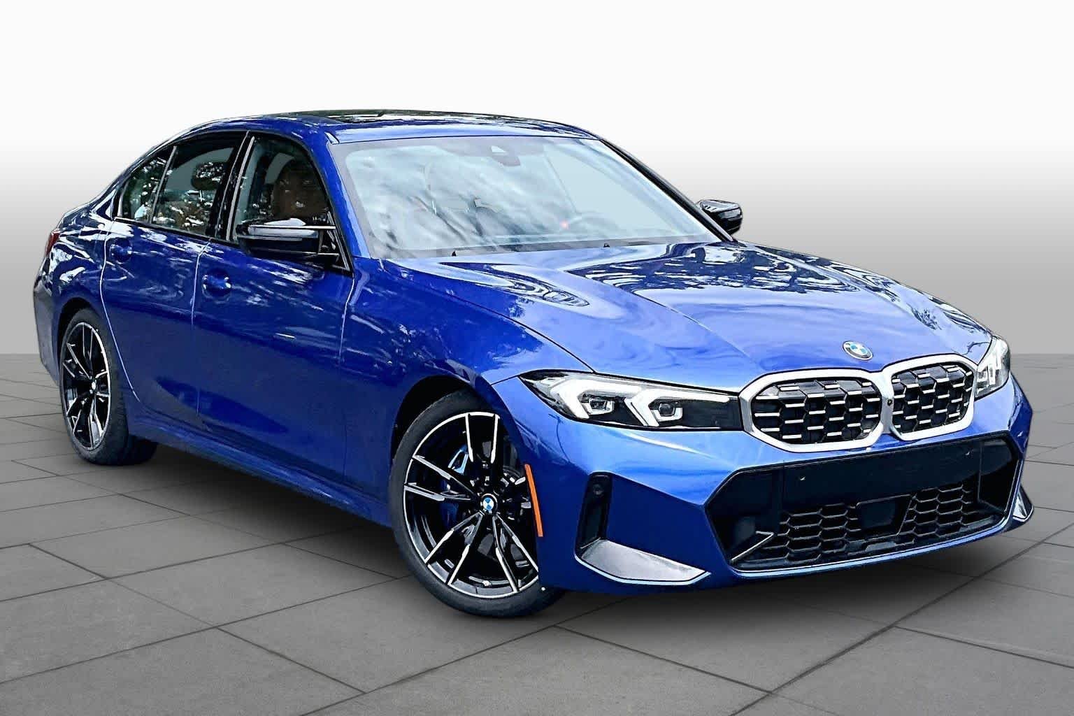 Certified Used 2025 Frozen Portimao Blue II Metallic BMW M340i image 3