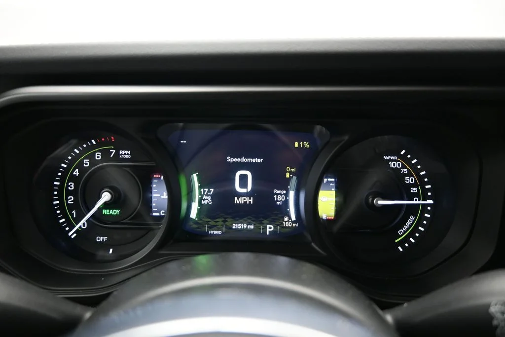 Used 2025 Red Jeep Sahara 4xe image 23