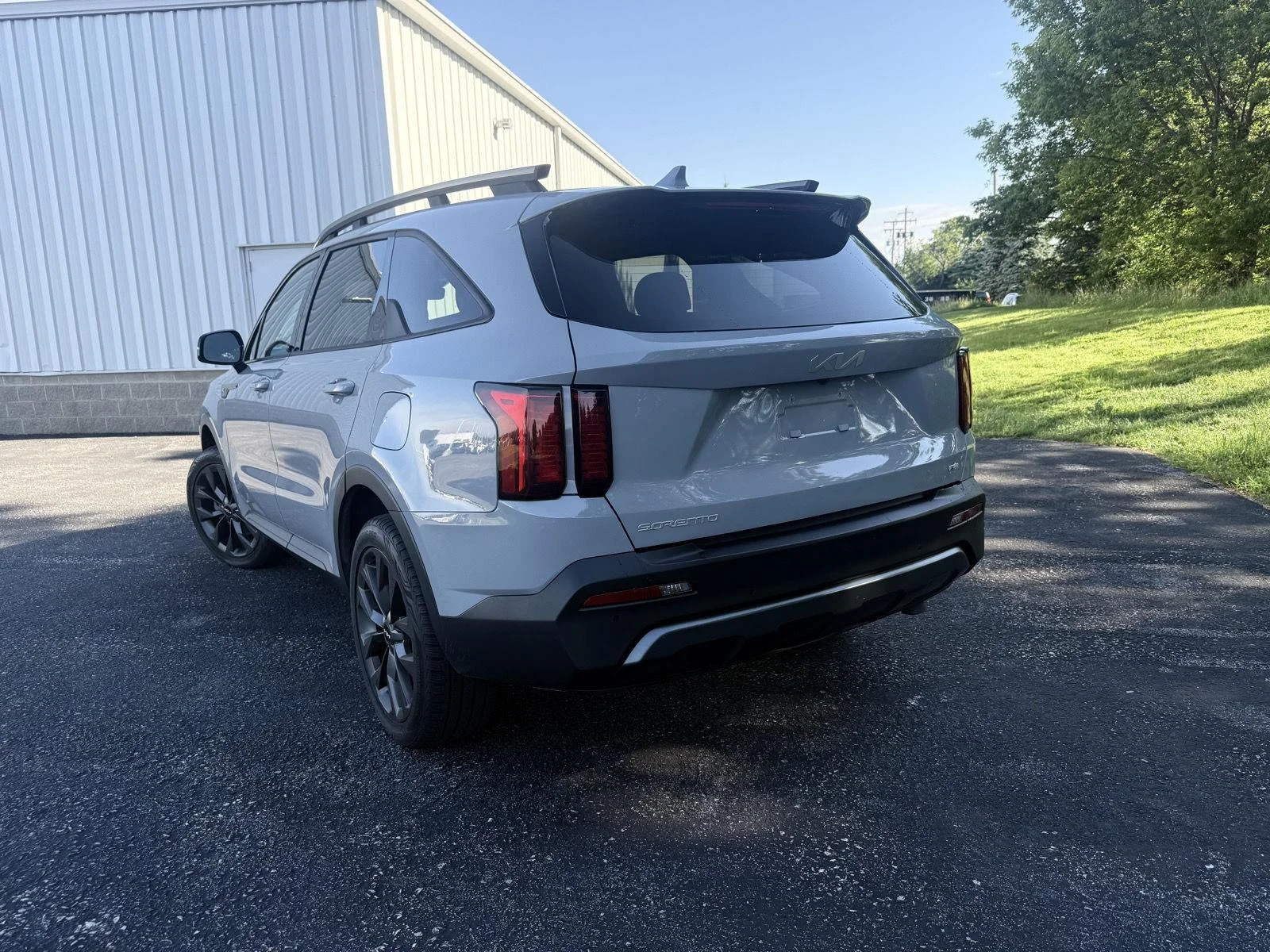 Used 2023 Wolf Gray Kia X-Line EX image 2