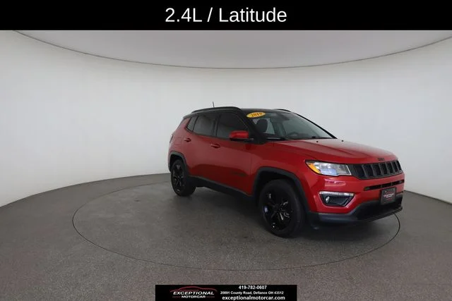 Used 2019 Red Jeep Latitude image 28