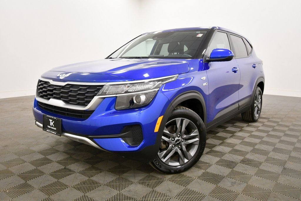 Certified 2022 Kia Seltos LX with VIN KNDEPCAA1N7323157 for sale in Rochester, Minnesota