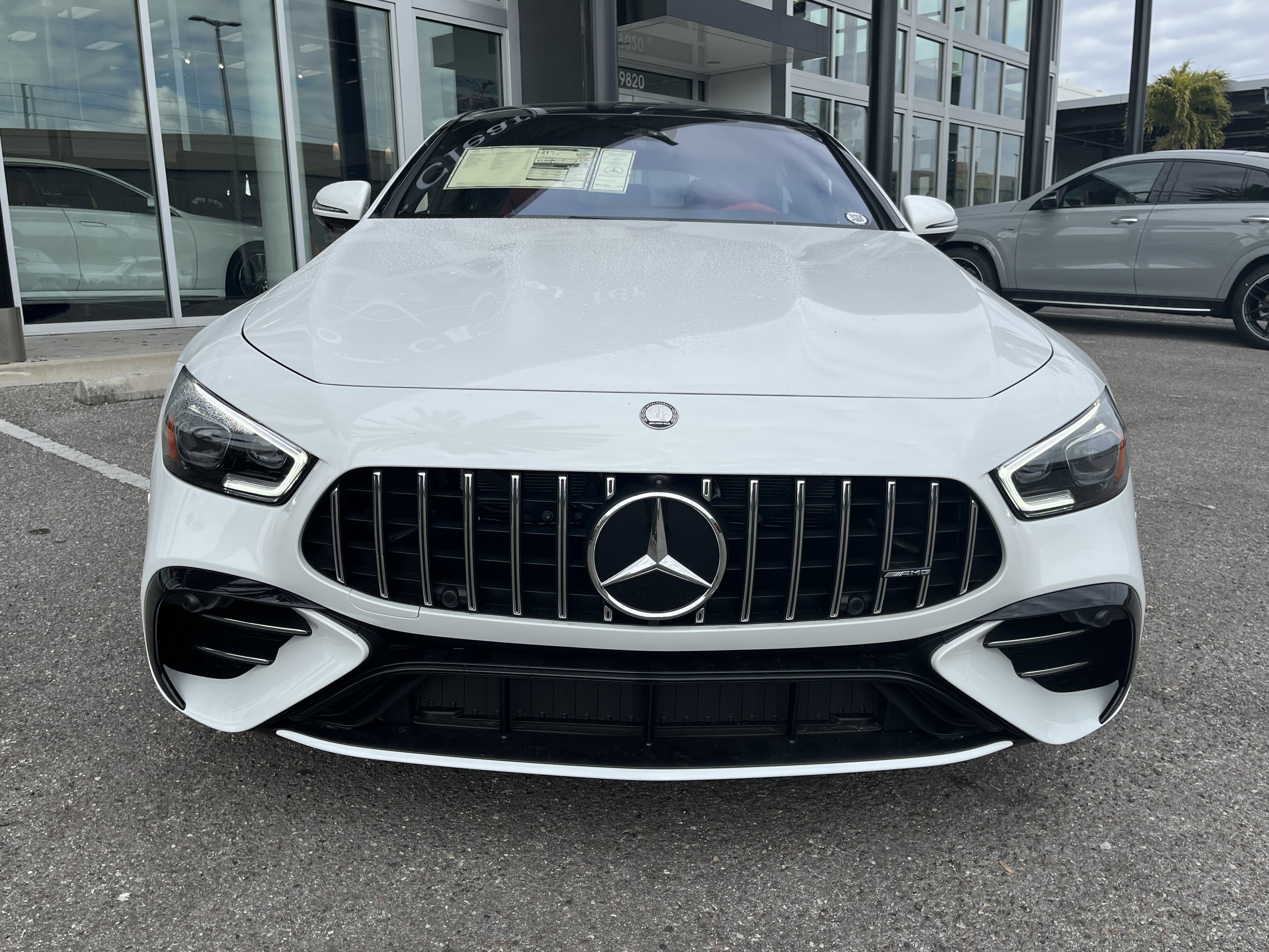 New 2026 MANUFAKTUR Moonlight White Metallic Mercedes-Benz AMG® GT 53 image 41