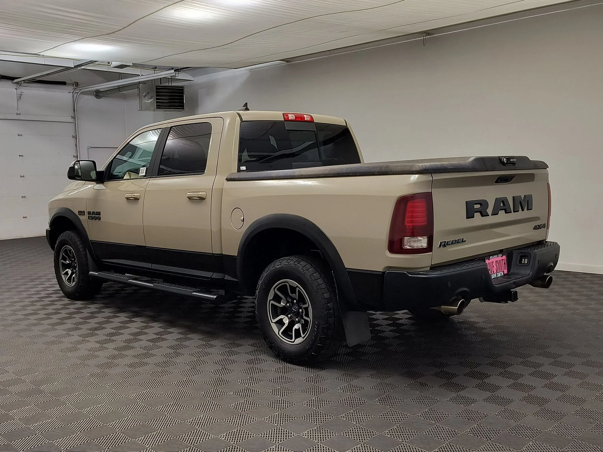 Used 2017 Mojave Sand Clearcoat Ram Rebel Crew Cab 4x4 57 Box image 3