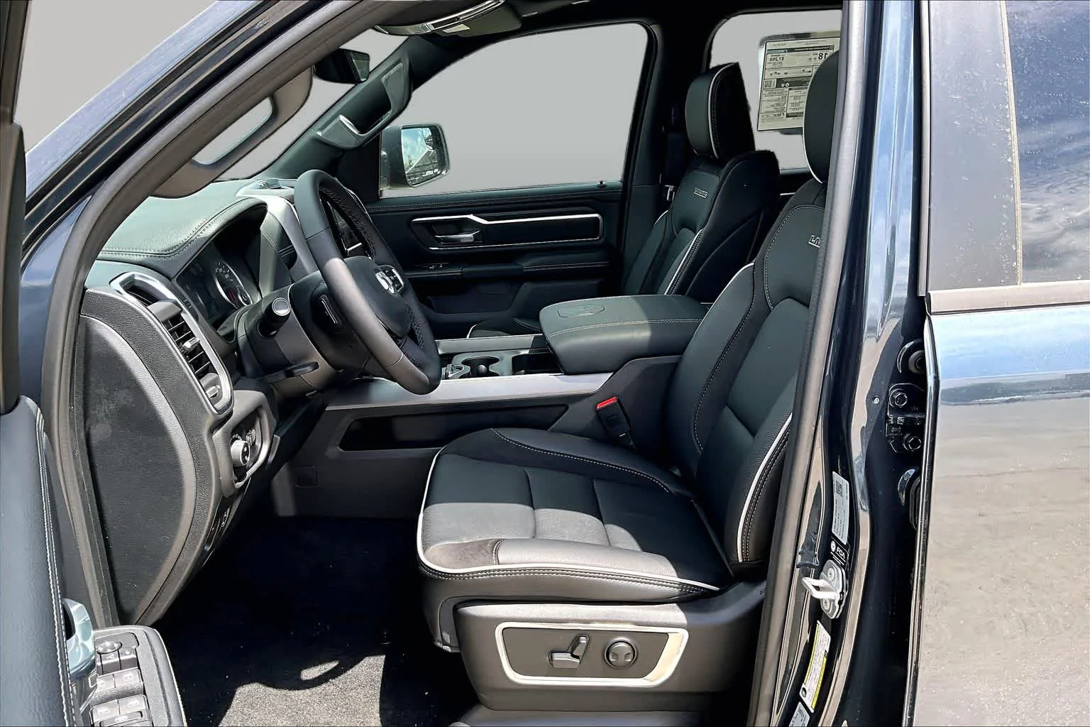 New 2026 Forged Blue Metallic Exterior Paint RAM Laramie image 9