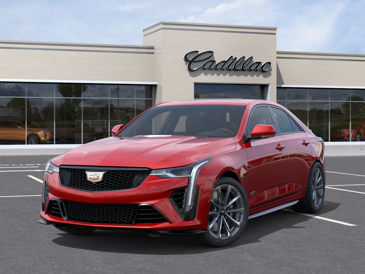 New 2026 Radiant Red Tintcoat Cadillac V-Series Blackwing image 6