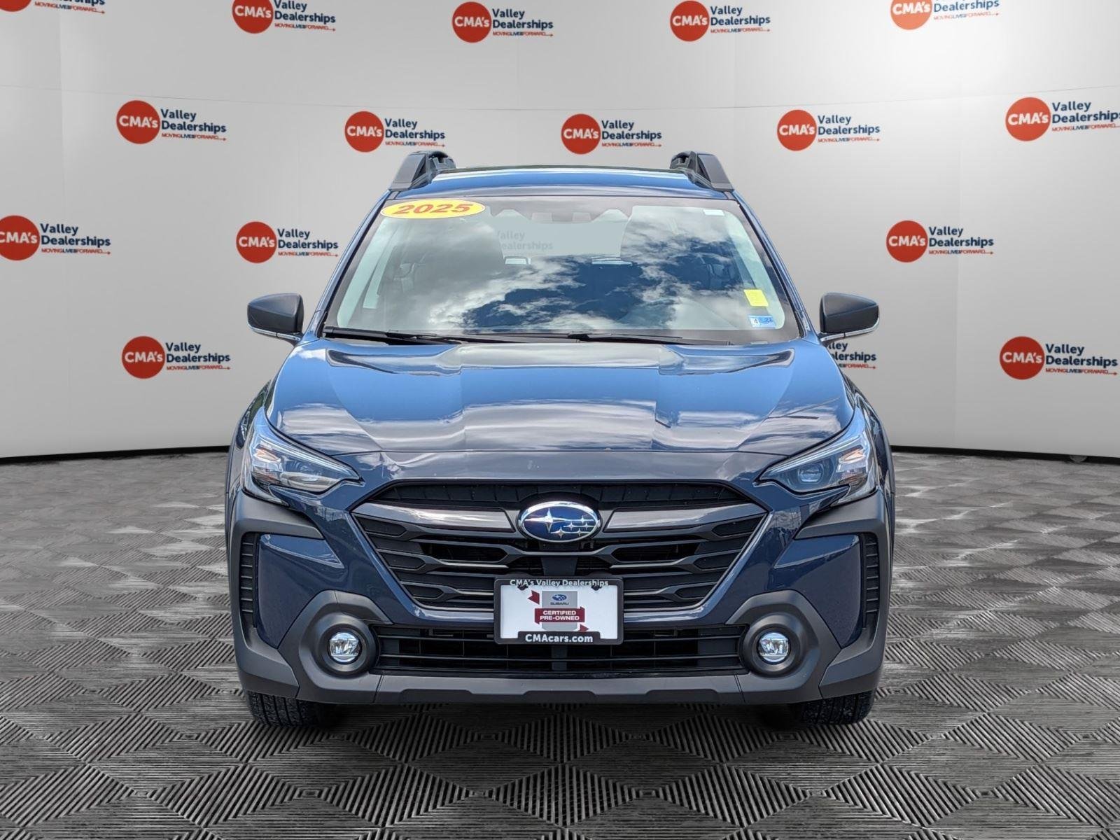 Used 2025 Cosmic Blue Pearl Subaru BASE image 2