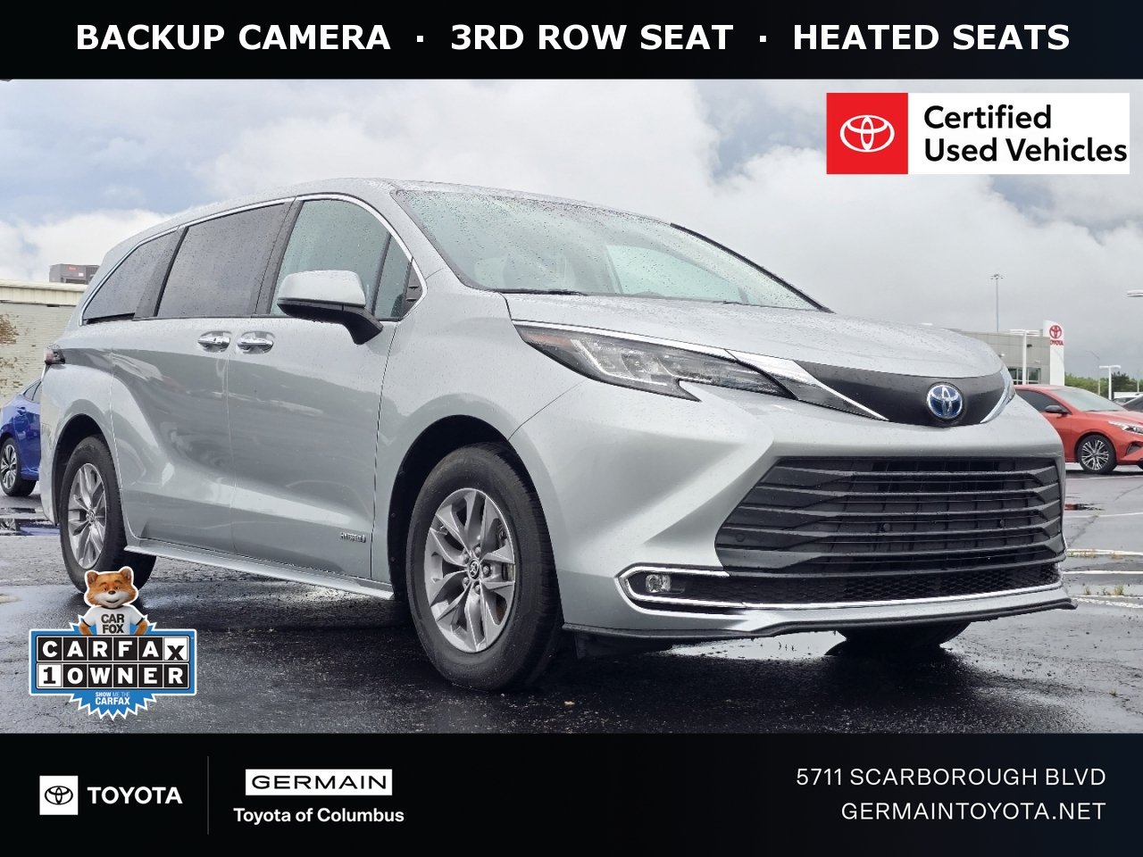2021 Toyota Sienna XLE 8-Passenger Hybrid FWD's photo