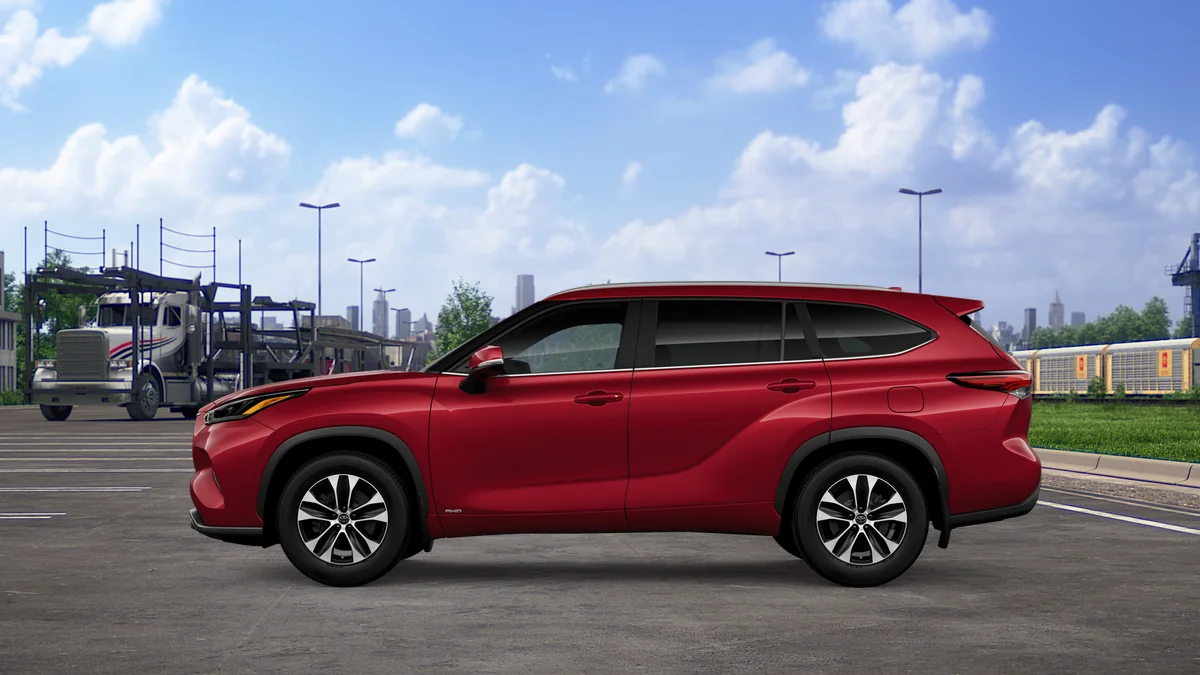 New 2026 Ruby Flare Pearl Toyota Hybrid XLE image 17