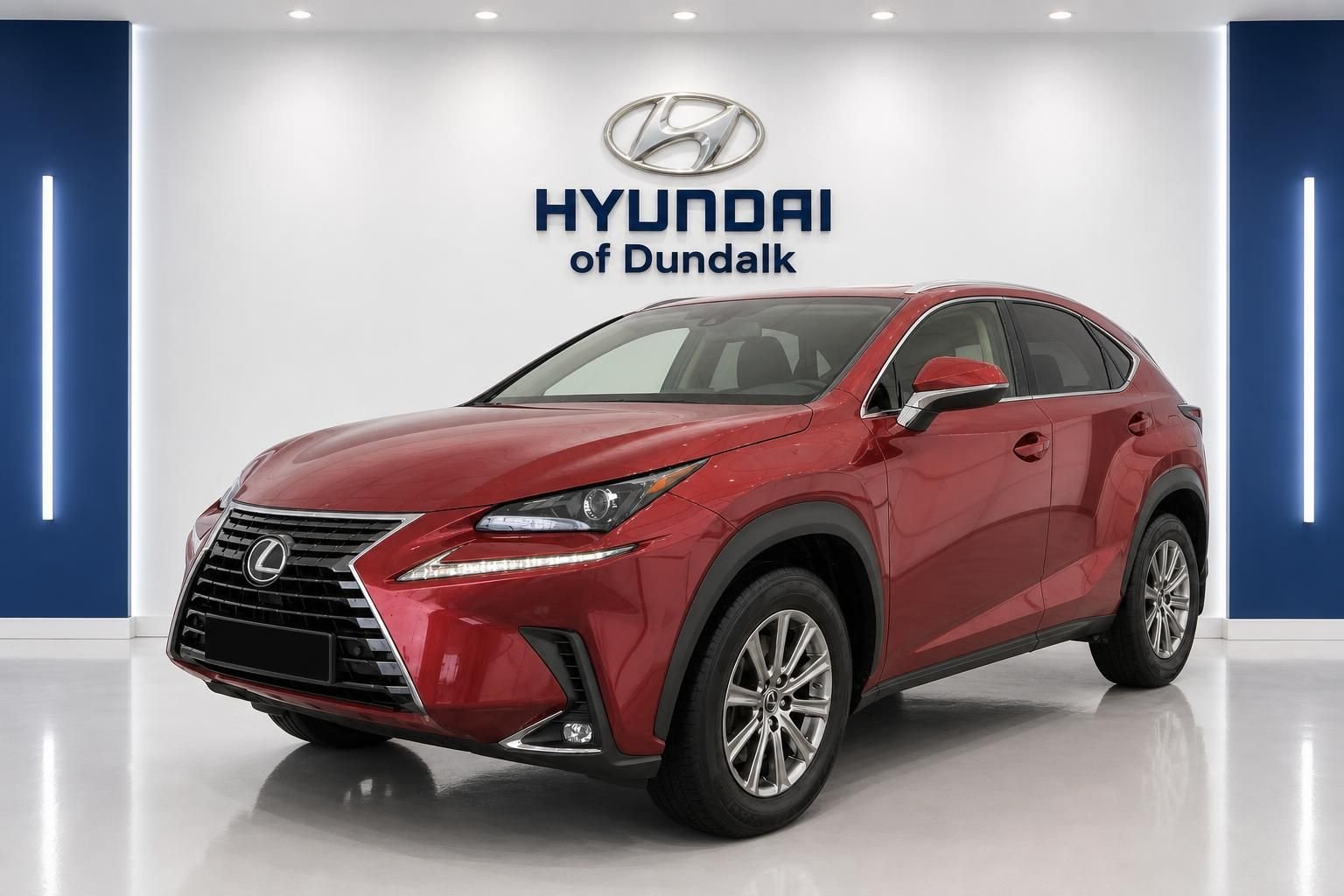 Used 2020 Red Lexus 300 Base image 3