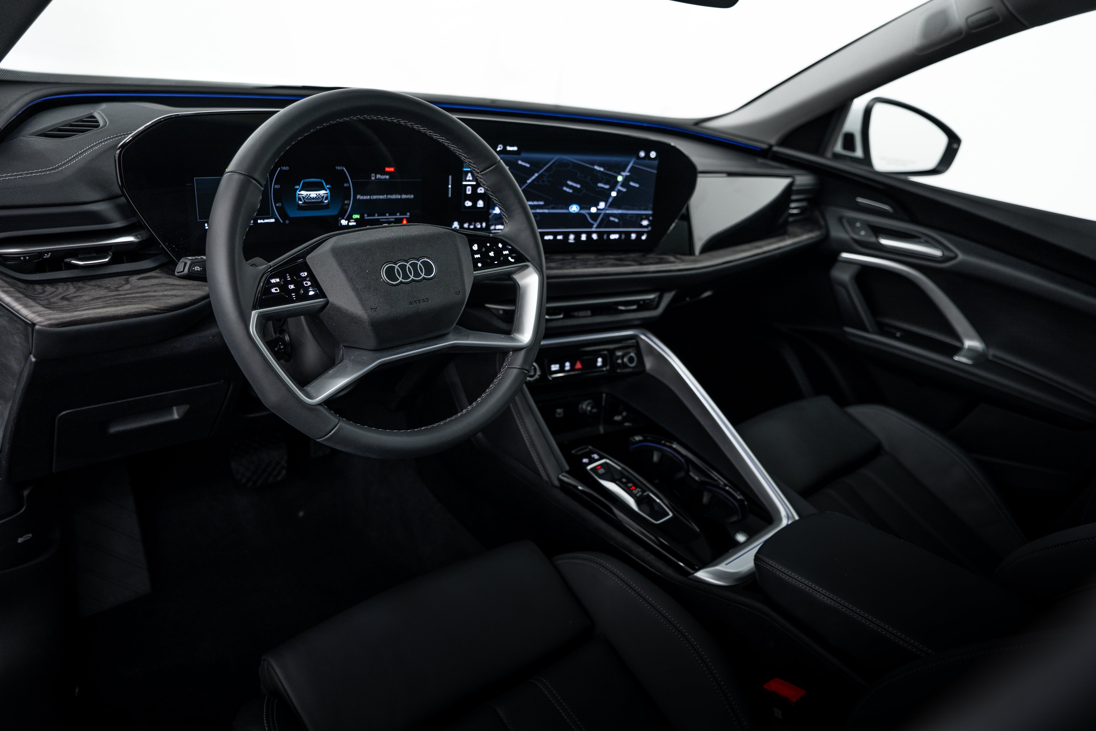 Used 2025 Glacier White Metallic Audi Premium Plus image 10