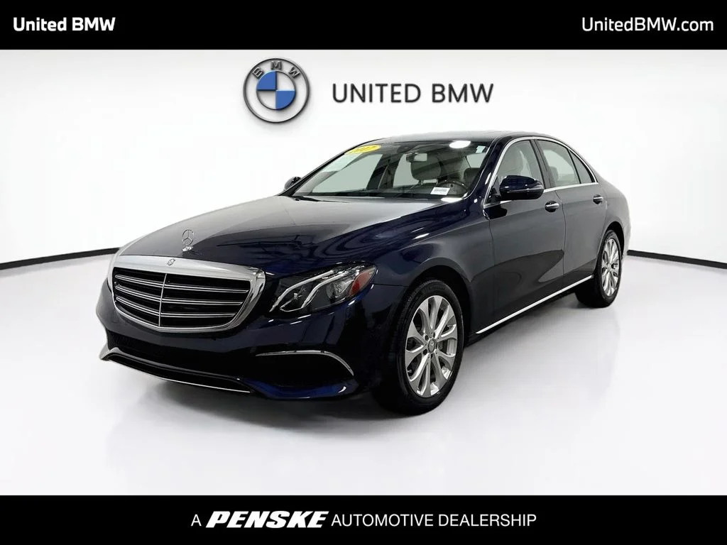 Used 2017 Lunar Blue Metallic Mercedes-Benz E 300 image 1
