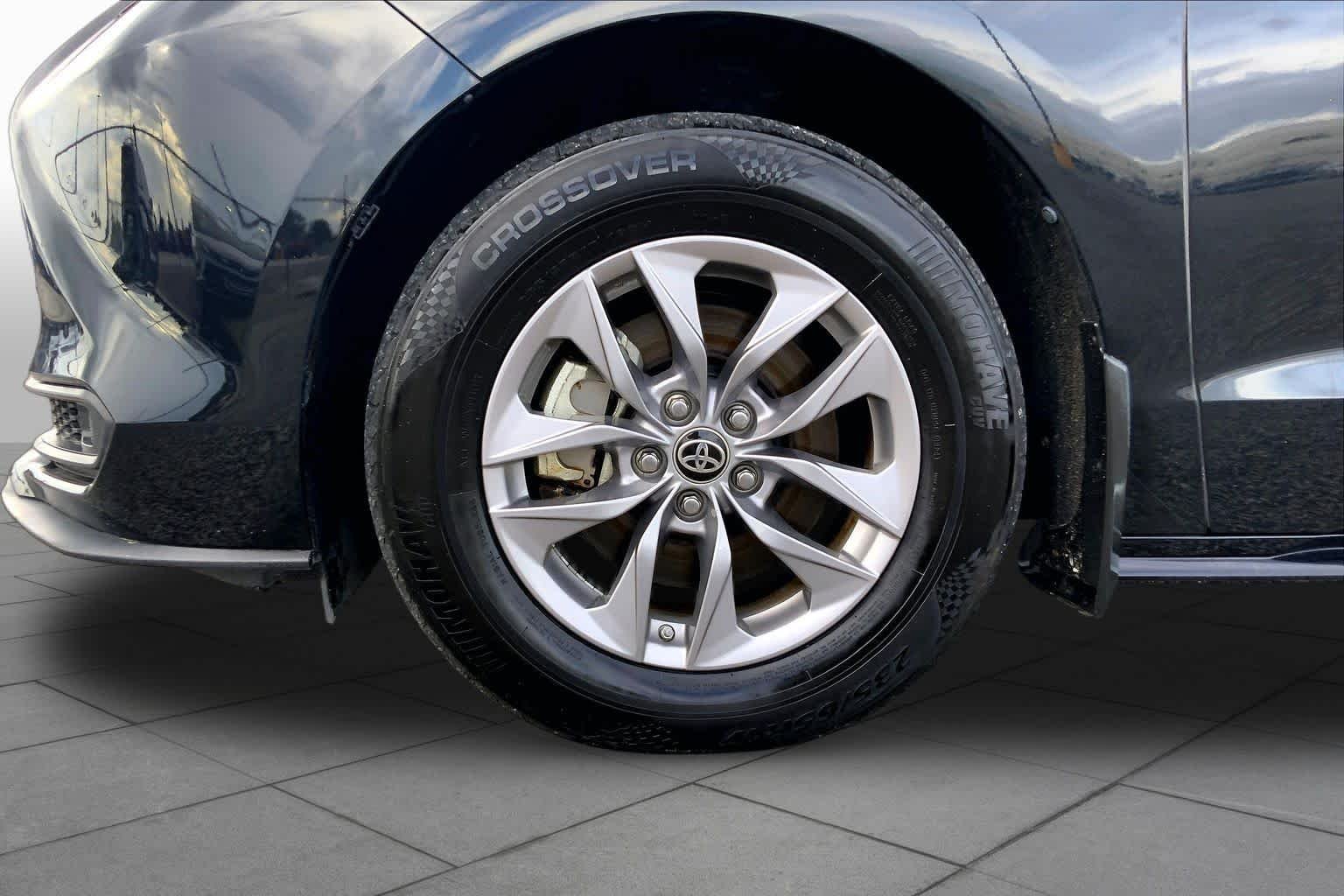 Used 2022 Midnight Black Metallic Toyota LE image 11