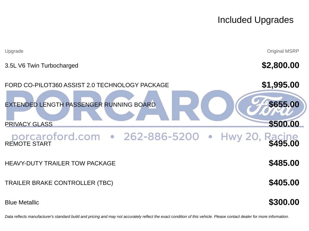 New 2026 Blue Metallic Ford Passenger Van XL image 28