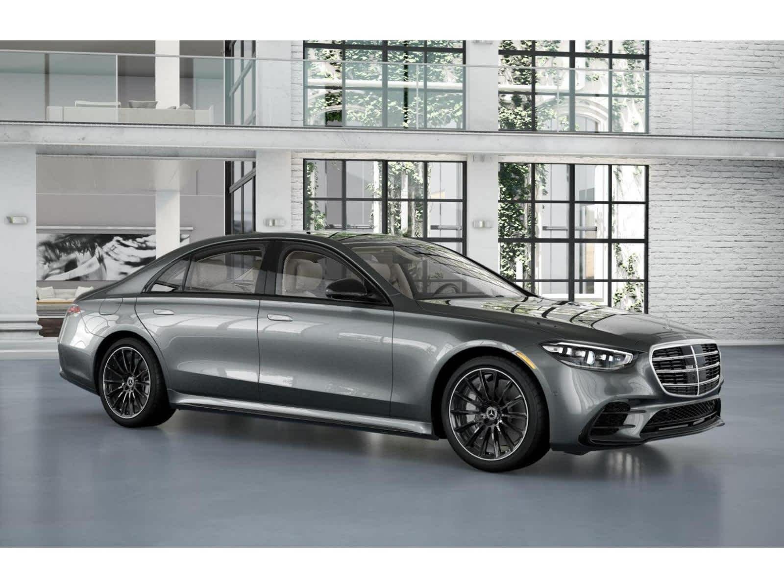 New 2026 Selenite Grey Metallic Mercedes-Benz S 500 image 11