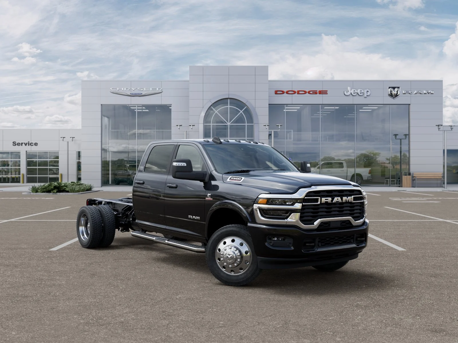 New 2026 Diamond Black Crystal Pearlcoat RAM Laramie image 59