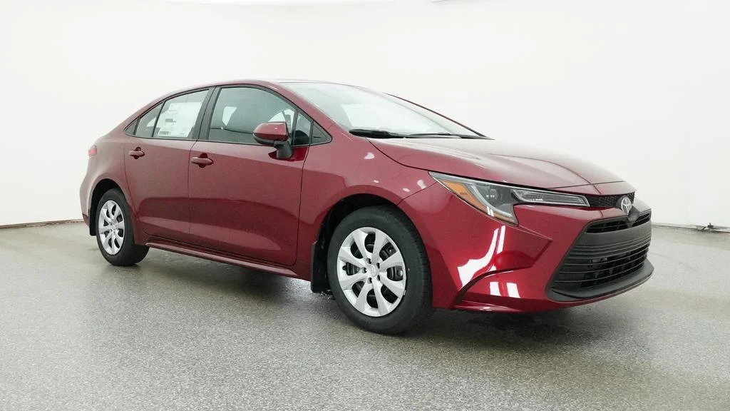 New 2026 Ruby Flare Pearl Toyota LE image 9