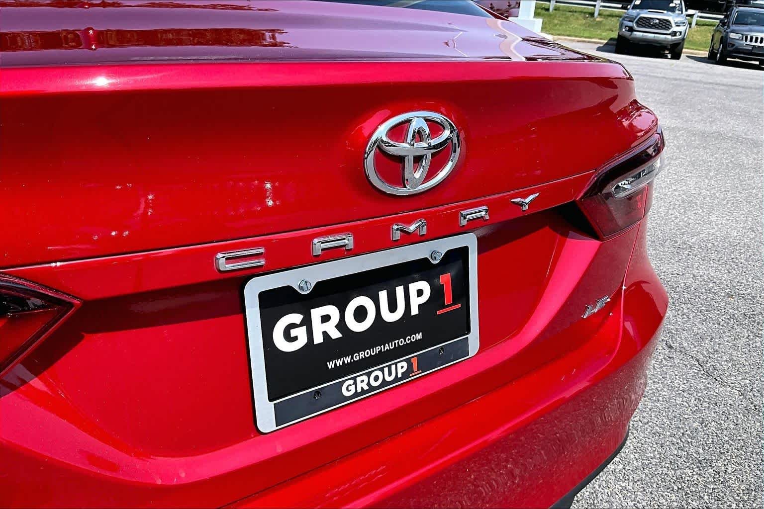 Used 2023 Supersonic Red Toyota LE image 30