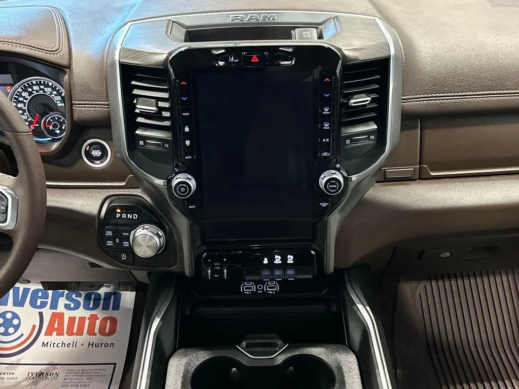 Used 2025 Bright White Clearcoat Ram Laramie image 30