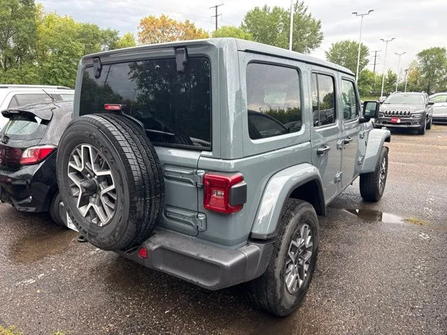 Used 2026 Jeep Wrangler 4-Door Sahara with VIN 1C4PJXEN4TW184420 for sale in White Bear Lake, Minnesota