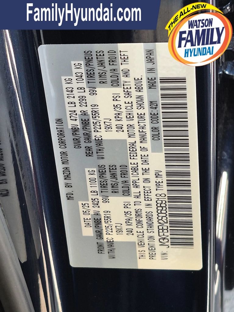 Used 2025 Blue Mazda 2.5 S Premium Plus Package image 32
