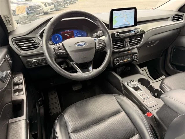 Used 2021 Blue Ford Titanium image 7