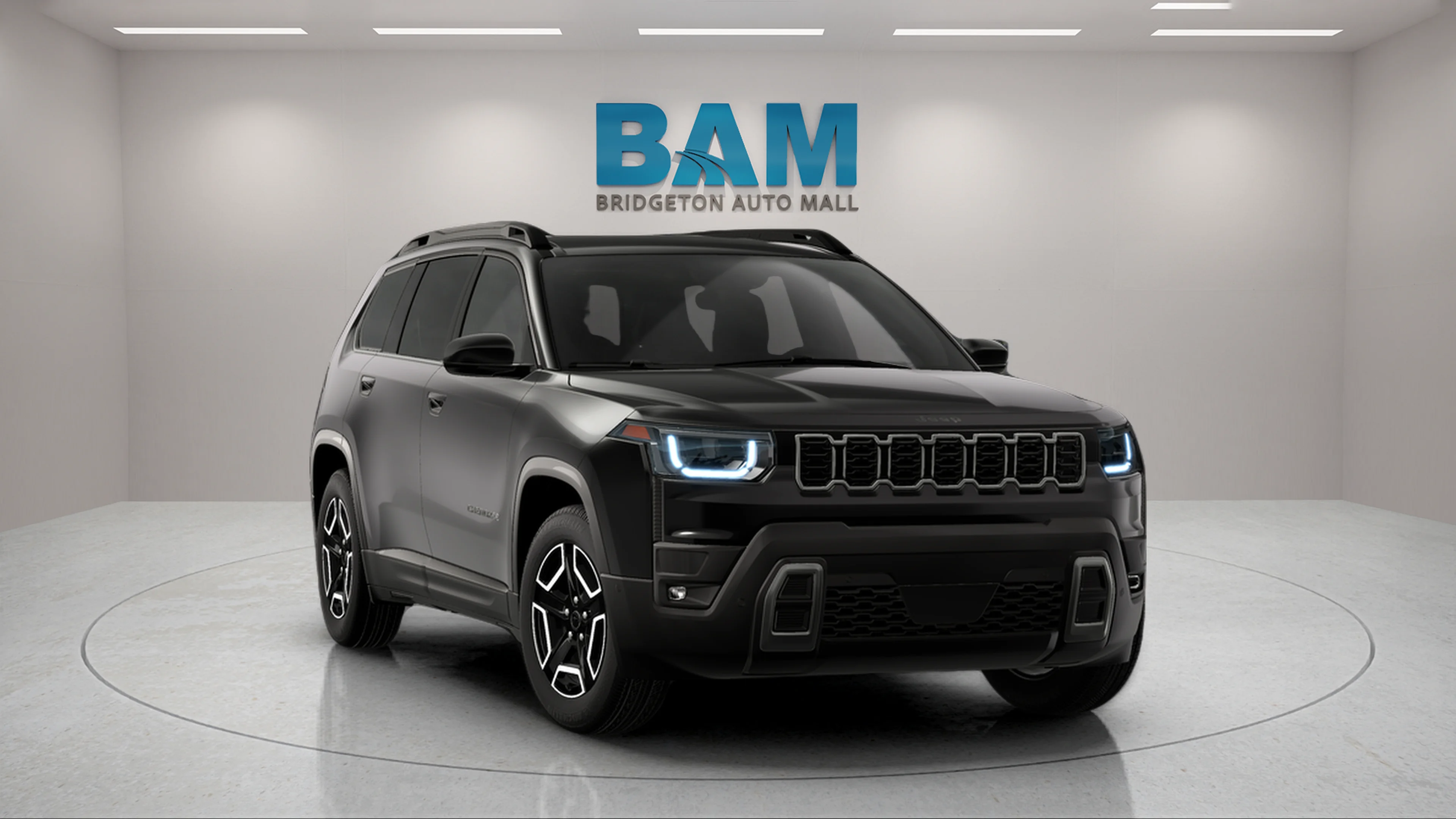 New 2026 Diamond Black Crystal Pearlcoat Jeep Laredo image 16